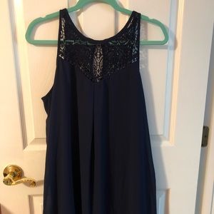 NAVY BLUE dress